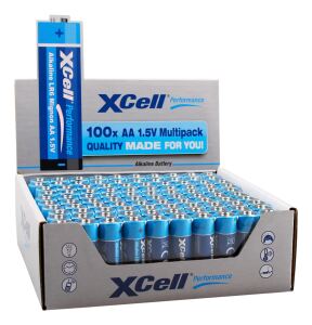 XCell Performance Alkaline LR6 Mignon AA Batterie 100er Box