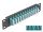 DELOCK 10" LWL Patchpanel 12 Port LC Quad aqua 1 HE schwarz