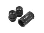 Lanberg AD-RJ45-OS6-IP67 Kabeladapter RJ-45 Schwarz