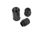 Lanberg AD-RJ45-OS6-IP67 Kabeladapter RJ-45 Schwarz