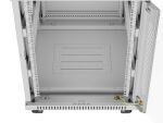 Lanberg FF01-6815-12SL Rack 15U Freistehendes Gestell Grau