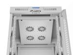 Lanberg FF01-6815-12SL Rack 15U Freistehendes Gestell Grau