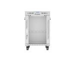 Lanberg FF01-6815-12SL Rack 15U Freistehendes Gestell Grau