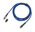 TROIKA CBL20/DB USB Kabel 2 m USB C USB C/Lightning 100 W...