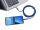 TROIKA CBL20/DB USB Kabel 2 m USB C USB C/Lightning 100 W Blau