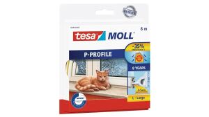 tesamoll Gummidichtung 6m x 9mm weiß