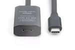 Digitus Aktives USB 3.2 Gen1 5G Verlängerungskabel, USB-C - USB-C, 5m