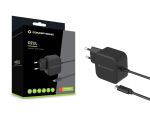 Conceptronic OZUL04BE 67W GaN USB-PD-Ladegerät, Eingebautes USB-C-Kabel