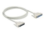 DeLOCK Serielles Kabel D-Sub 37 Stecker zu Buchse 2 m