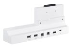 Samsung Flip4 Tray Fach für Konnektivität Grau, Weiß