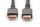 Digitus 16K DisplayPort Anschlusskabel, Version 2.1, 1m, 80G, schwarz