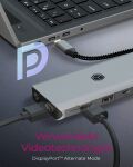 ICY BOX IB-DK4061-CPD, 12 zu 1 USB Type-C® Notebook DockingStation, 2x HDMI