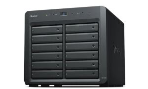 Synology DX1215II Speicherlaufwerksgehäuse HDD / SSD-Gehäuse Schwarz 2.5/3.5"