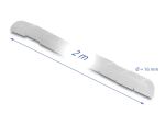 DELOCK Spiralschlauch flexibel 2 m x 16 mm transparent