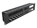 DELOCK 19" Kabelmanagement mit 4 Öffnungen 2 HE...