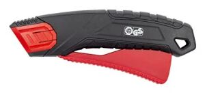 Wedo 78 839 Teppichmesser Schwarz, Rot Abbrechmesser