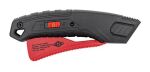 Wedo 78 839 Teppichmesser Schwarz, Rot Abbrechmesser