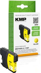 KMP B78Y Druckerpatrone 1 Stück(e) Kompatibel Gelb