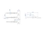 DELOCK Crimp-Kontakte für D-Sub HD Crimp Stecker 40 Stück