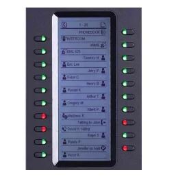 Grandstream Networks GXP2200EXT IP-Add-On-Modul Schwarz 20 Tasten