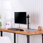 LogiLink BP0097 Flachbildschirm-Tischhalterung 81,3 cm (32") Tisch/Bank Schwarz