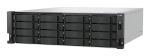 QNAP TS-H1677AXU-RP Speicherserver Rack (3U) AMD Ryzen™ 7 7745 32 GB DDR5 0 TB QNAP QTS Schwarz, Grau