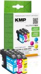 KMP B63V Druckerpatrone 3 Stück(e) Kompatibel Hohe...