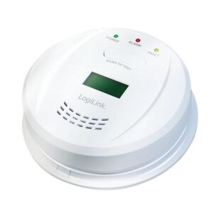 LogiLink SC0111 Rauchmelder Kohlenstoffmonoxid-Melder Verkabelt & Kabellos