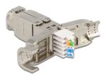 DELOCK Verbinder für Netzwerkkabel Cat.6A STP...