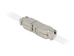 DELOCK Verbinder für Netzwerkkabel Cat.6A STP werkzeugfrei