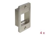 DELOCK Keystone Halterung 1 Port für...