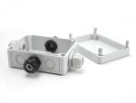 DELOCK Installationsgehäuse 130x93x57mm grau