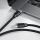 ALOGIC FUSCC1-SGR USB Kabel USB 3.2 Gen 2 (3.1 Gen 2) 1 m USB C 10 Gbit/s 100 W Schwarz, Grau