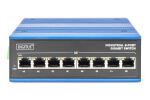 Digitus 8 Port Gigabit Ethernet Netzwerk Switch, Industrial, Unmanaged