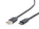 Gembird Kabel / Adapter USB Kabel USB 2.0 1,8 m USB A USB C 0,48 Gbit/s Schwarz