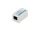 Lanberg AD-RJ45-RJ45-OU5 Kabeladapter RJ-45 Weiß