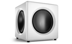 Wavemaster FUSION Weiß Aktiver Subwoofer 125 W