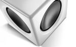 Wavemaster FUSION Weiß Aktiver Subwoofer 125 W