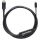 Manhattan USB-C auf DisplayPort-Adapterkabel, Konvertiert das Alternate-Mode-Signal in ein DisplayPort 4K-Ausgangssignal, 2 m, schwarz
