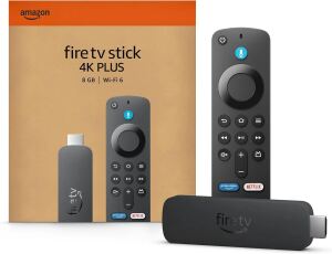 Amazon Fire TV Stick 4K Plus, mit Unterstützung für Wi-Fi 6 sowie Streaming in Dolby Vision/Atmos und HDR10+