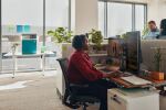 HP Poly Blackwire 3310 Monaurales USB-C-Headset, für Microsoft Teams zertifiziert, + USB-C/A-Adapter