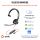 HP Poly Blackwire 3310 Monaurales USB-C-Headset, für Microsoft Teams zertifiziert, + USB-C/A-Adapter