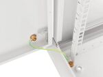 Lanberg WF01-6412-00S Rack 12U Wandmontiertes Regal Grau