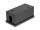 DeLOCK Easy 45 Modulträger für Tisch- oder Wandmontage - 2 Port (22,5 x 45 mm) oder 1 Port (45 x 45 mm), Metall, schwarz