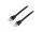 Equip Cat 8.1 S/FTP Patchkabel, 5.0m, Schwarz