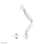 Neomounts NM-D775WHITEPLUS Monitorarm 10-49" - Gasfeder - Topfix - 180°-Stopp
