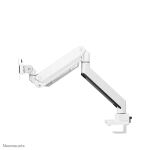 Neomounts NM-D775WHITEPLUS Monitorarm 10-49" - Gasfeder - Topfix - 180°-Stopp