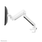 Neomounts NM-D775WHITEPLUS Monitorarm 10-49" - Gasfeder - Topfix - 180°-Stopp