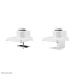 Neomounts NM-D775WHITEPLUS Monitorarm 10-49" - Gasfeder - Topfix - 180°-Stopp