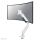Neomounts NM-D775WHITEPLUS Monitorarm 10-49" - Gasfeder - Topfix - 180°-Stopp